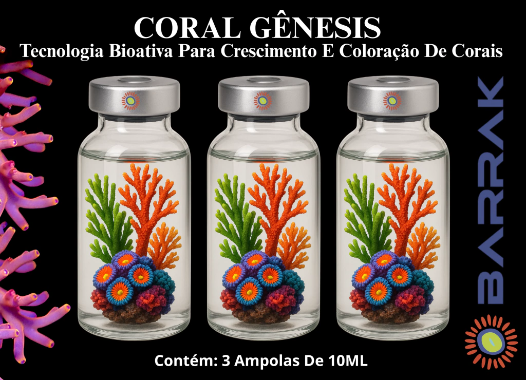 Embalagem Barrak Coral Gênesis
